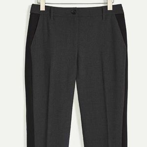 Petite Straight Leg Pant with Elastic Inserts